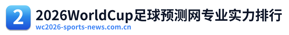 2026WorldCup足球预测网专业实力排行